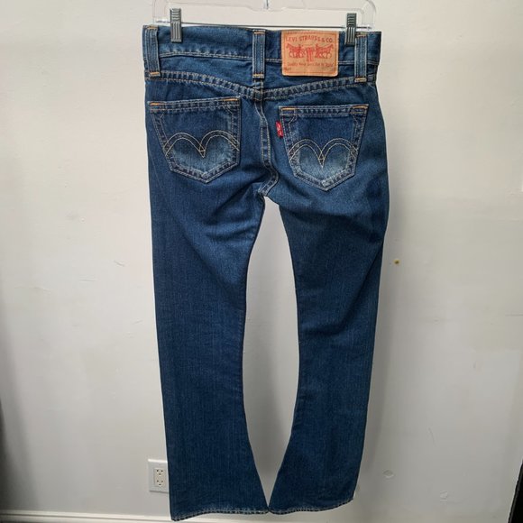 LEVI'S super low waist flare jeans - Picture 2 of 6